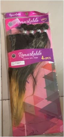 4+1PCS ONE PACK FULL HEAD STRAIGHT HAIR FOR WIG MAKING
