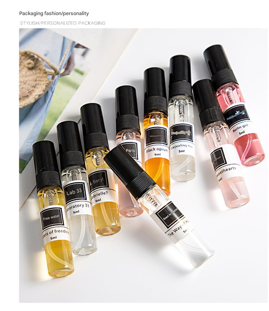 【Commercial & Salon Fragrances 1】5ml Perfume Samples - Designer Fragrance Dupes & Luxury Alternatives for Women & Men | Travel-Size