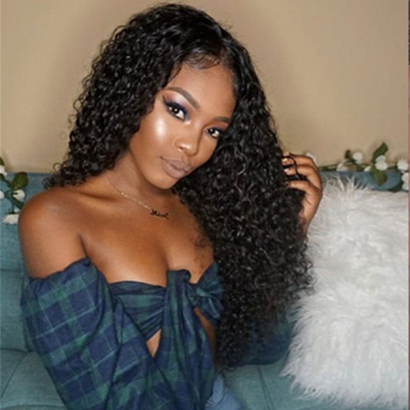The new ladies' mid-length long curly wig is crafted with a meticulous hand-wound tube curling technique, featuring delicate and fine curling, as well as natural texture. The classic center-parting style is suitable for most face shapes and gently contours the facial features.