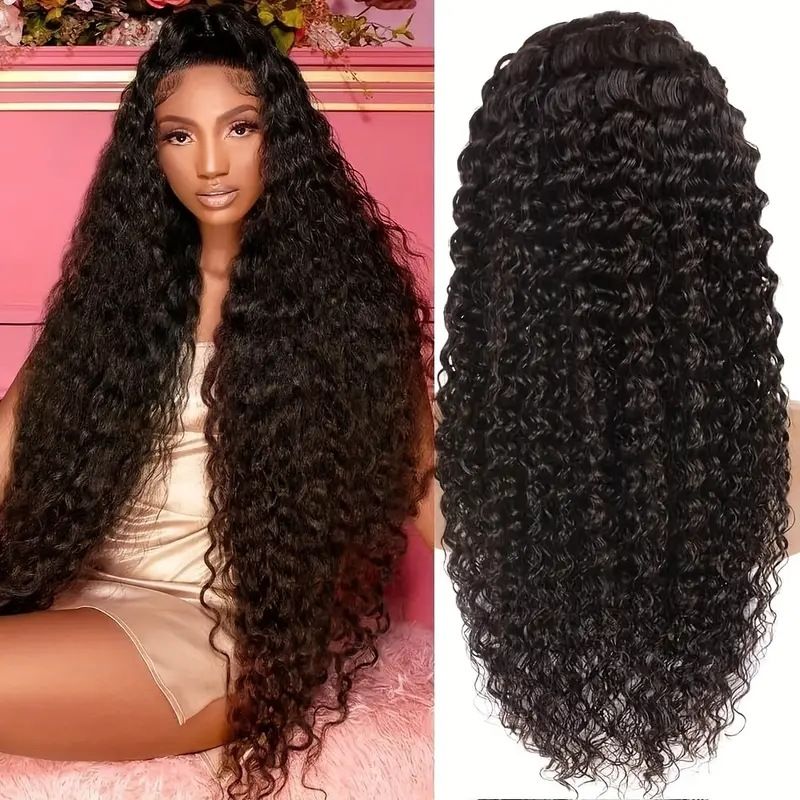 European and American fashion wig African front lace 13*4 lace small curly hair wig PY781