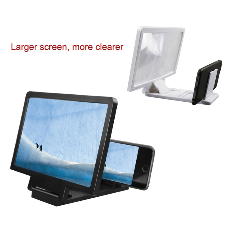 3D Video Screen Amplifier Folding Enlarged Expander Stand Mobile Phone Screen Magnifier Eyes Protection Display Expander Stand