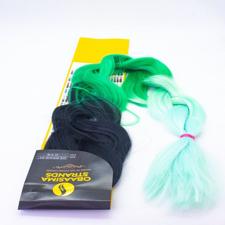 OBAASIMA Braiding Hair Extension Custom Colours Yaki Pelo Sintetico Venta Cabello Yaky Soft 100 Jumbo Kanekalons Al Por Mayor