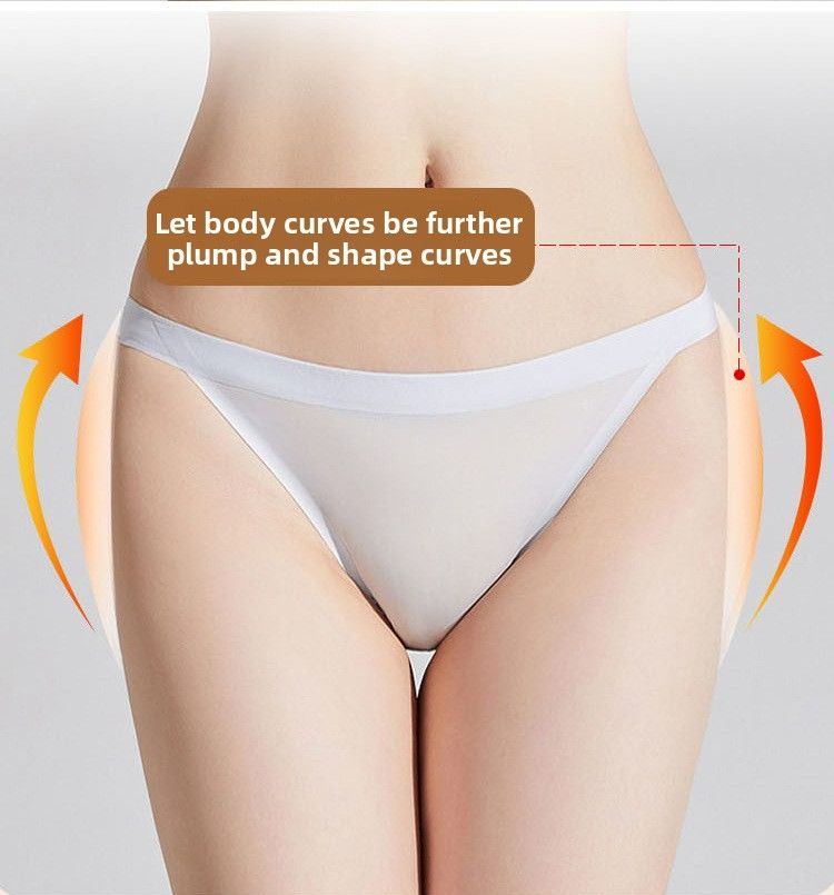 Self-adhesive silicone hip padding with water drop shape. Slimming and showing a thin waist, highlighting the waist-hip ratio. Hip padding for thickening and shaping.