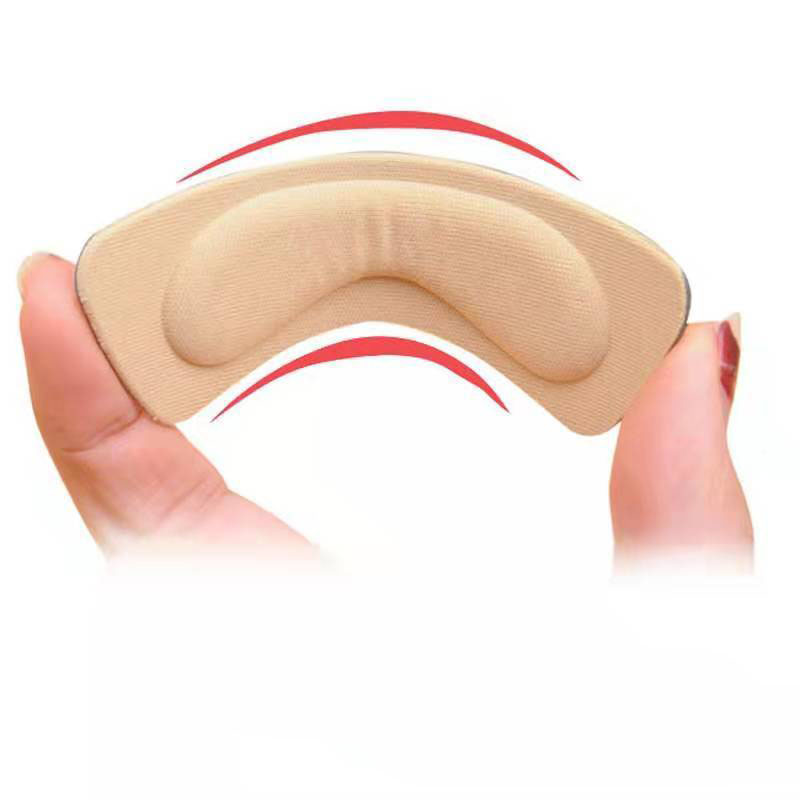 [Anti-Wear Foot Adjustment Shoe Size] Thick 4D Sponge Heel Stick Anti-Dropping Heel High Heels Half Size Pad