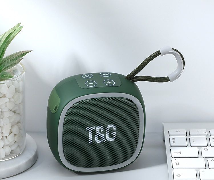 TG659 Wireless Bluetooth Speaker Outdoor Portable Mini Handheld Sound Box TWS Gift Speaker
