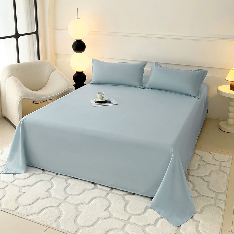 120*230cm ,150*230cm,180*230cm,220*230cm,230*250cm,Bed Sheet pillowcase Aloe vera cotton, washed cotton, bed sheets, plain brushed wool CRRSHOP 48*74cm pillow case free shipping