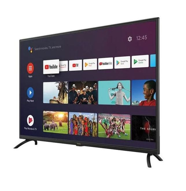 New Led 43" Inch 43FHD +SMART Frameless Full Screen Digital TV Android Smart FHD LED TV-High-Quality Speaker  - Black 