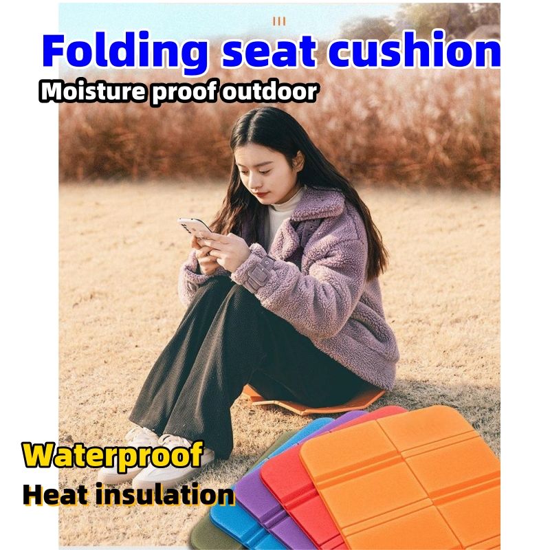 Outdoor seat cushion, hiking camping moisture-proof pad, folding pad, odorless, portable picnic pad CRRSHOP free shipping Outdoor Camper 