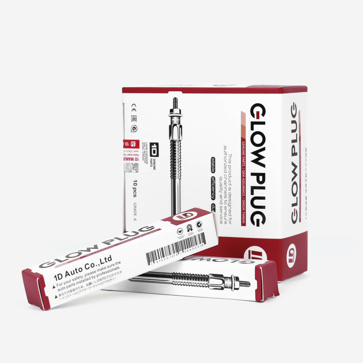 PT-108 19850-68020 1D Glow plugs For Japan engine spare parts 2J,3B,2B 10 pcs in a box/piece