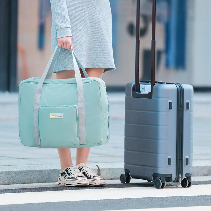 RH2202 Folding Travel Bag Large Capacity Expansion Duffel Storage Hand Luggage
