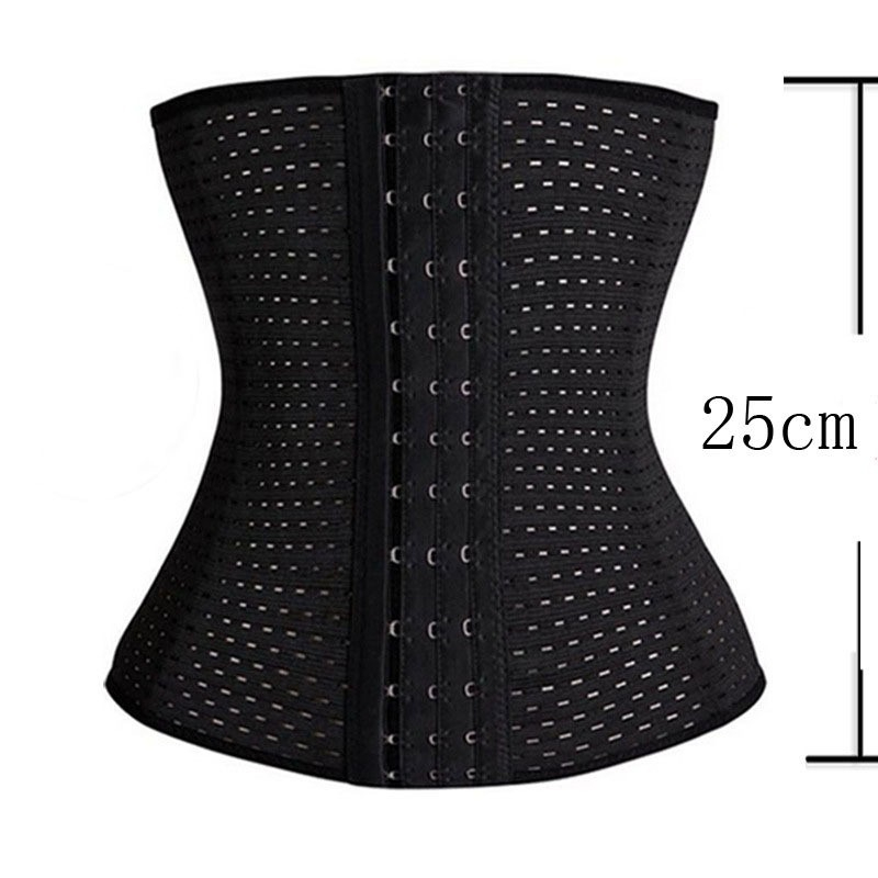AL660 Waist Trainer Slimming Belt Slim Body Shaper Corset Trimmer Sport Gym Fat Burner Elastic Shapewear Improved Snug Fit Version