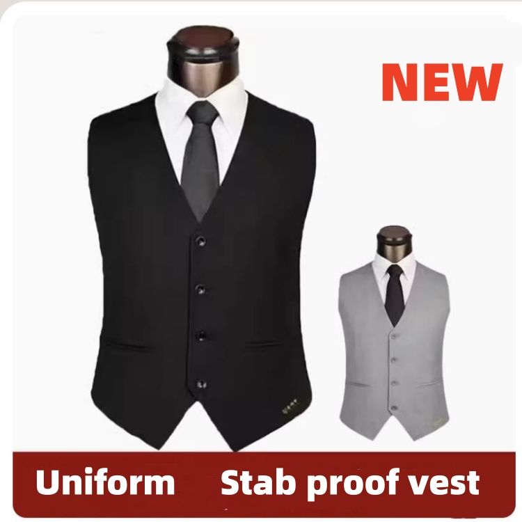 Suit vest stab proof suit Stab proof clothing Wear soft anti cutting clothing inside Stab proof clothing Anti chopping Self-defense suit Stab proof vest Security supplies CRRSHOP self-protection 