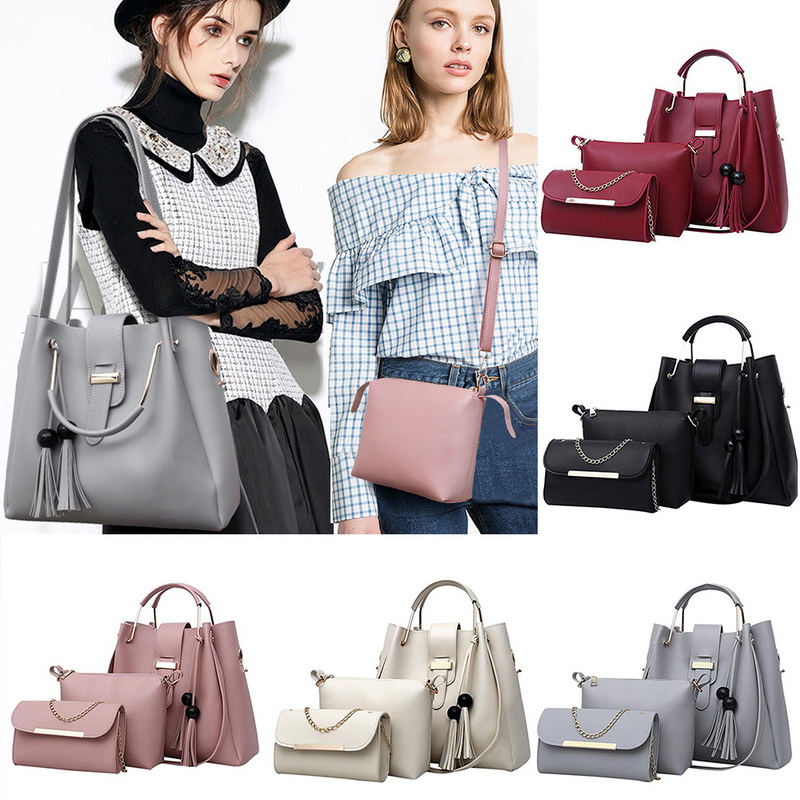 Handbag set women handbags slingbag 3 in 1 bags set