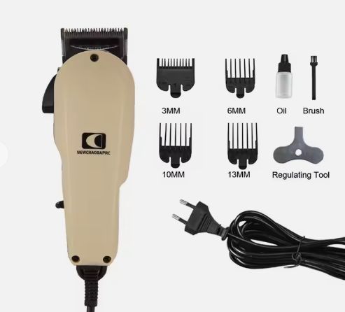 SONAR Stainless Steel Blade Powerful Men Hair Clippers Corded customized Low noise professional hair cutting machine SN-7587
