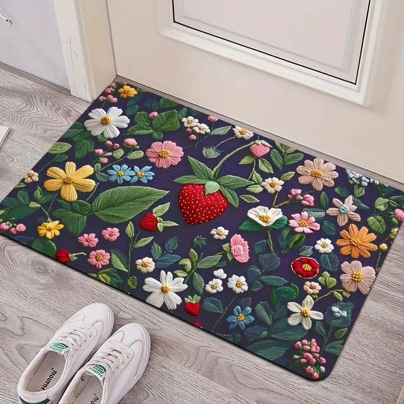 Crystal velvet floor mat wear-resisting manageability carpet free shipping