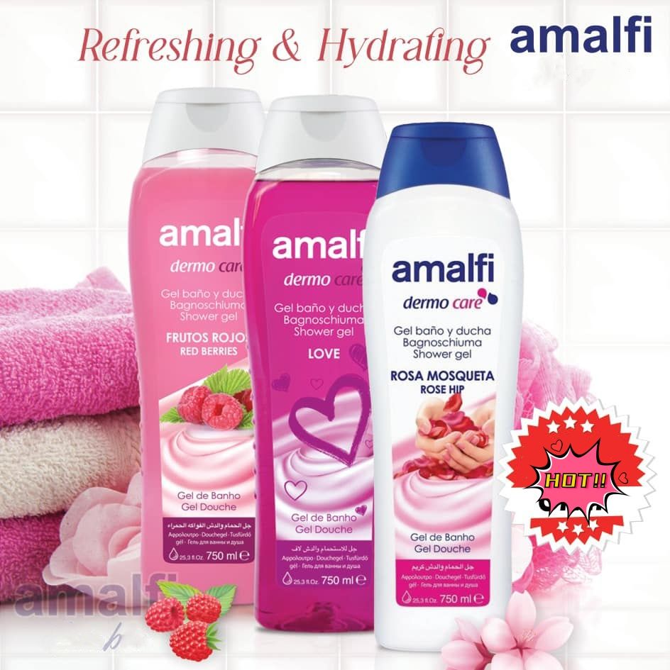 750ml AMALFI SHOWER GEL-AMALFI DERMO CARE