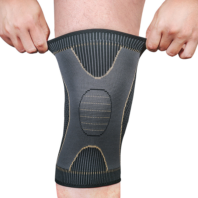 HJ060 1PCS Nylon Knee Brace for Arthritis Pain and Support-Nylon Knee Sleeve Compression for Sport, Workout,Arthritis Relief
