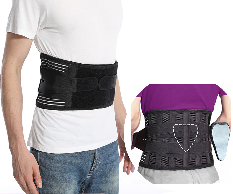 Waist Support Belt Sports Safety Fitness Body Shaping Adjustable Back Brace weight lifting Lumbar support Sciatica pain relief
