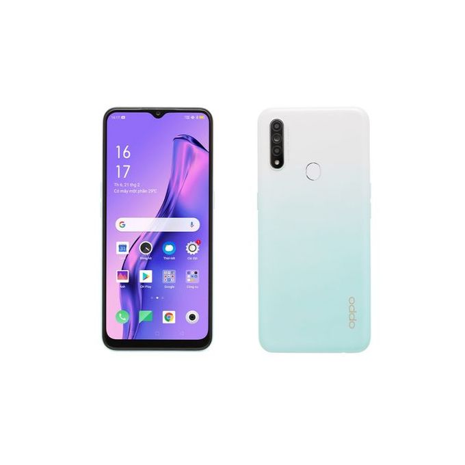 Oppo A31 6GB RAM+128G ROM Refurbished 6.5 Inch Screen HD Camera 12MP Cyan Smartphone