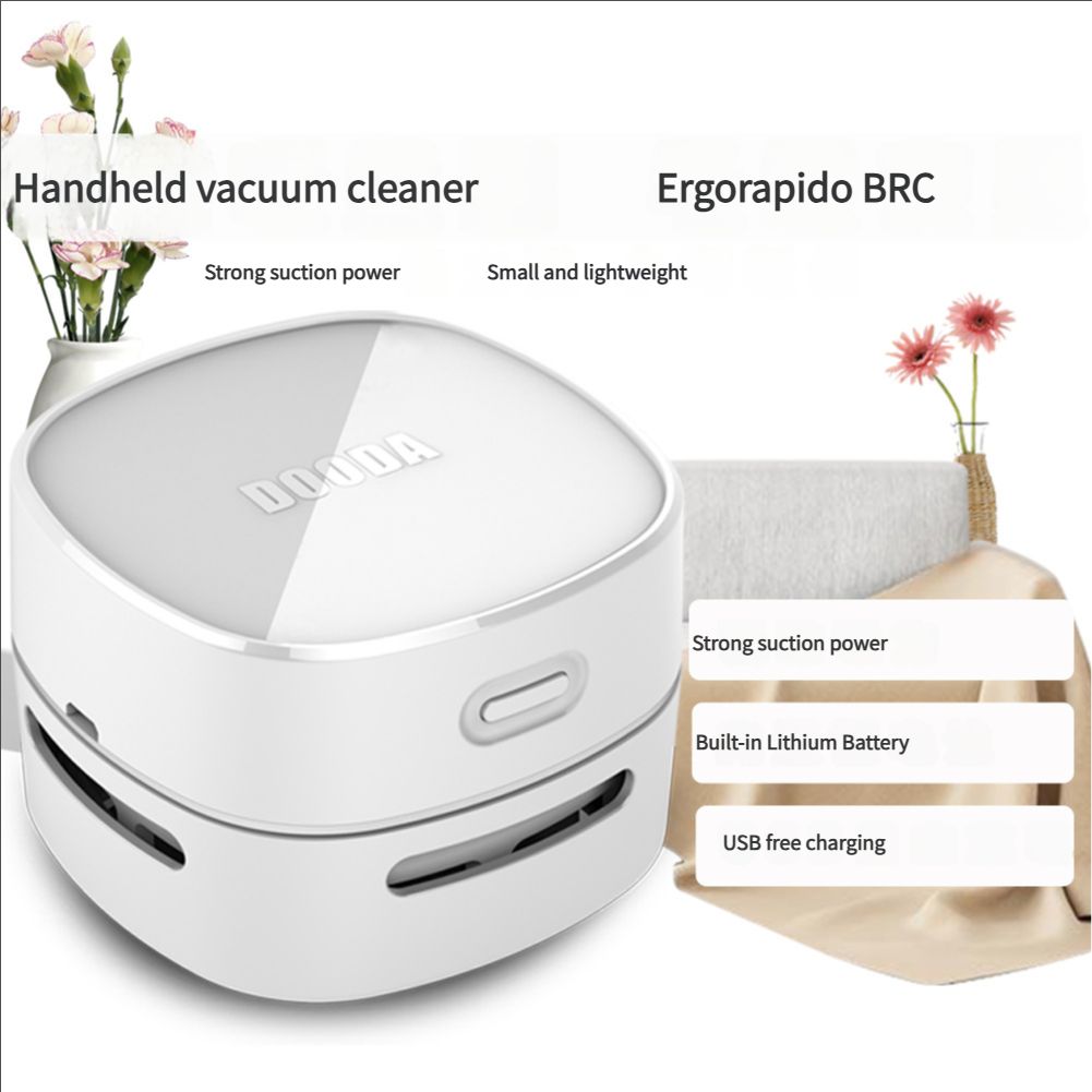 Small handheld vacuum cleaner household portable all-in-one wireless mini desktop vacuum cleaner
