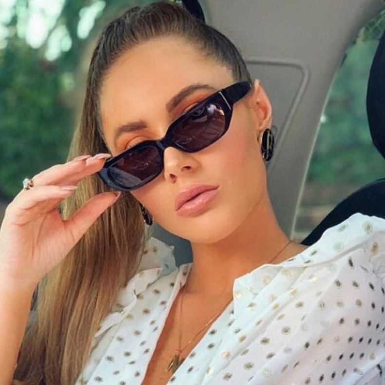 5272 Women's New Stylish Polygonal Sunglasses Comfortable Sun Protection Sunglasses