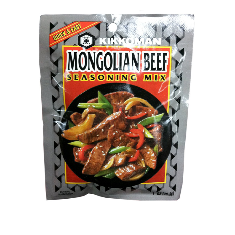 kikkoman mongolian beef mix 1 oz [28.3Gms]