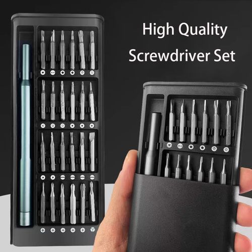 Mini 25 In1 Magnetic Precision Screwdriver Phone PC Repair Tool Bit Kit Set
