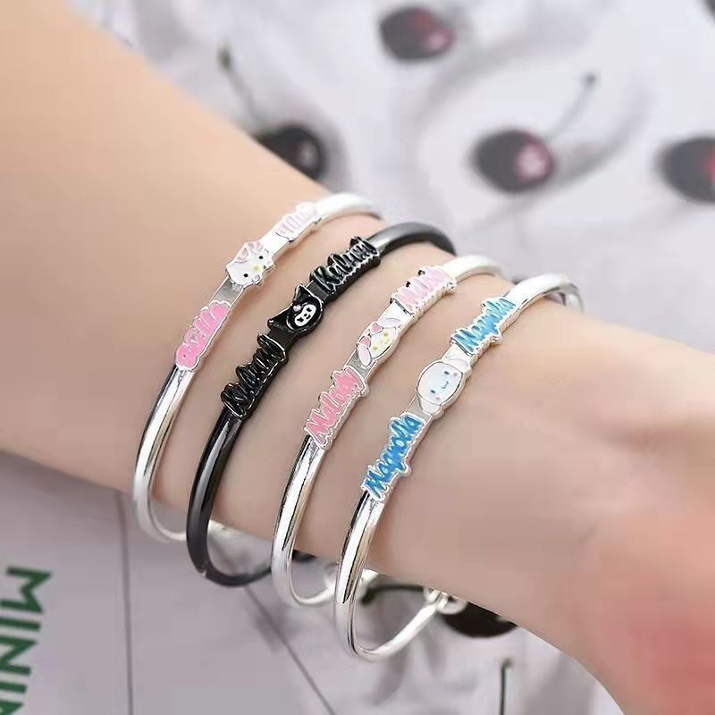 S124 Women's Niche Cute Cartoon Bracelet Adjustable Bracelet