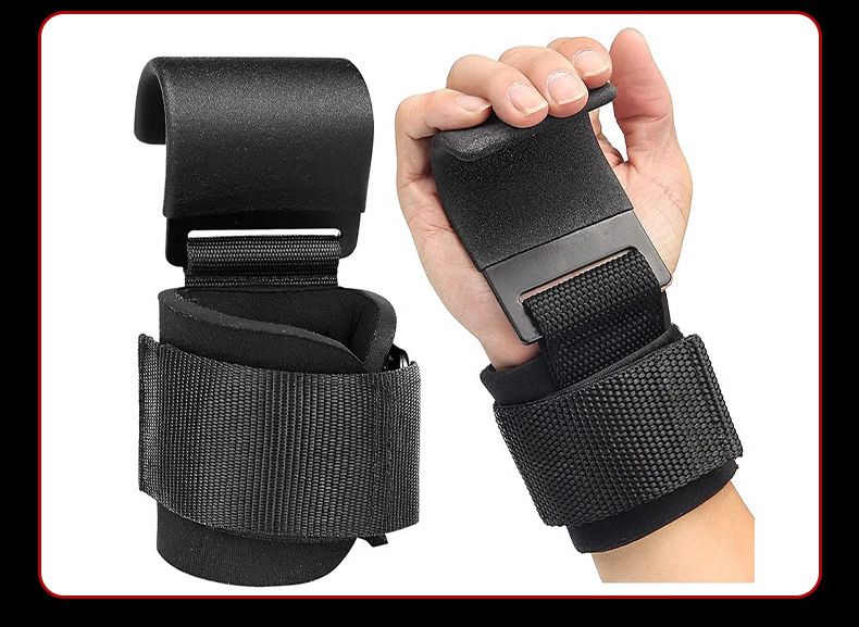 Pull up wrist brace with tension band, single and double bars to assist in preventing slipping, lumbar spine stretching, fitness, muscle building, and hard stretching