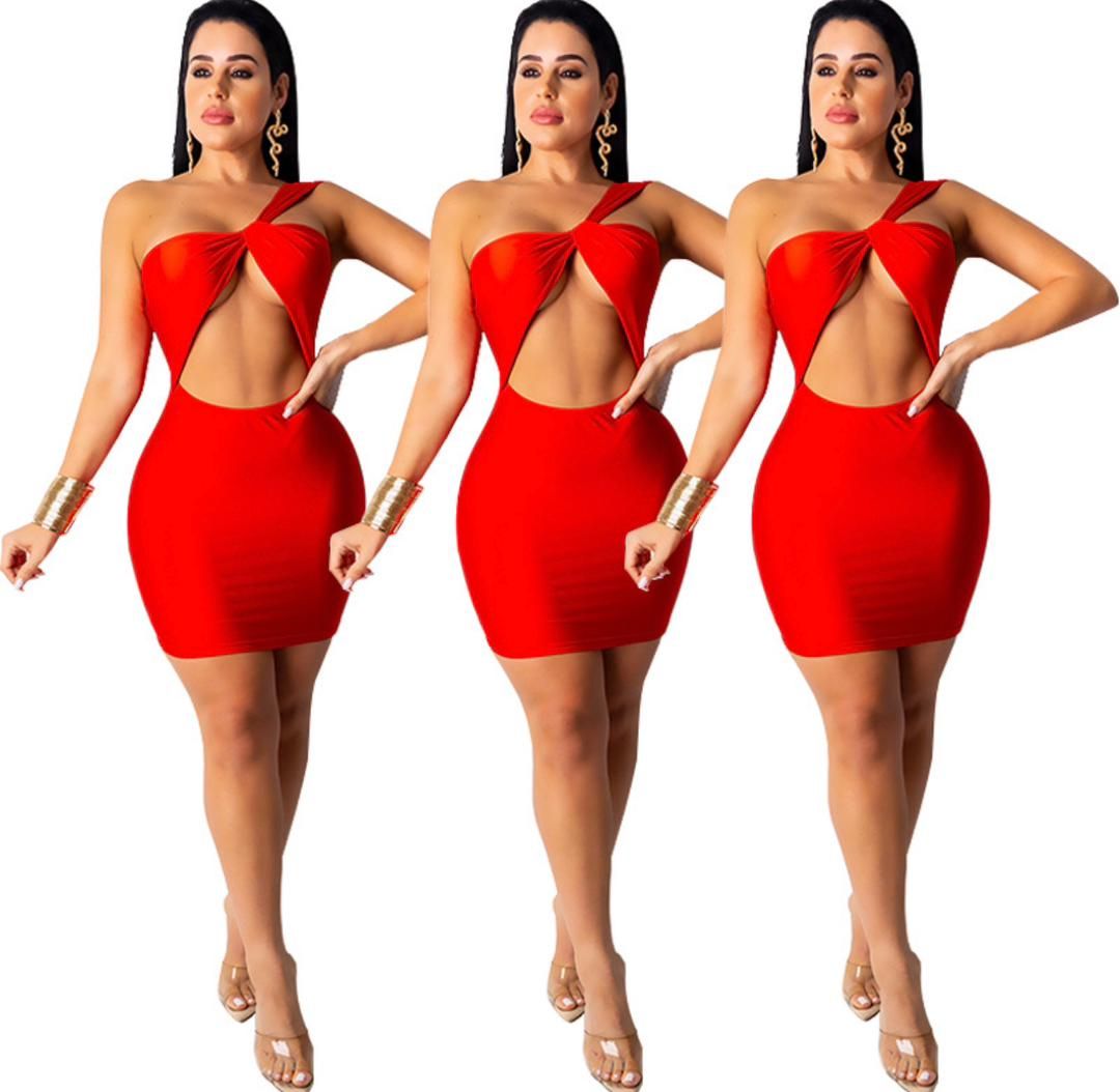 Sexy Casual Halter Crisscross Cut Out Mini Club Ruched Bodycon Nightclub Outfits Party Dress