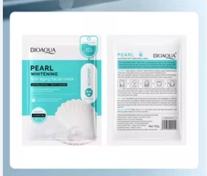 5 Types Antioxidant, Anti-wrinkle, Nourishing Whitening Facial Moisturizing Sheet Mask