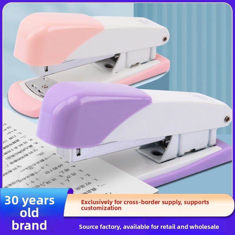 Stapler, high-appearance stapler for home use, stapler for students and office use, multifunctional thickened labor-saving standard No. 12 staple stapler