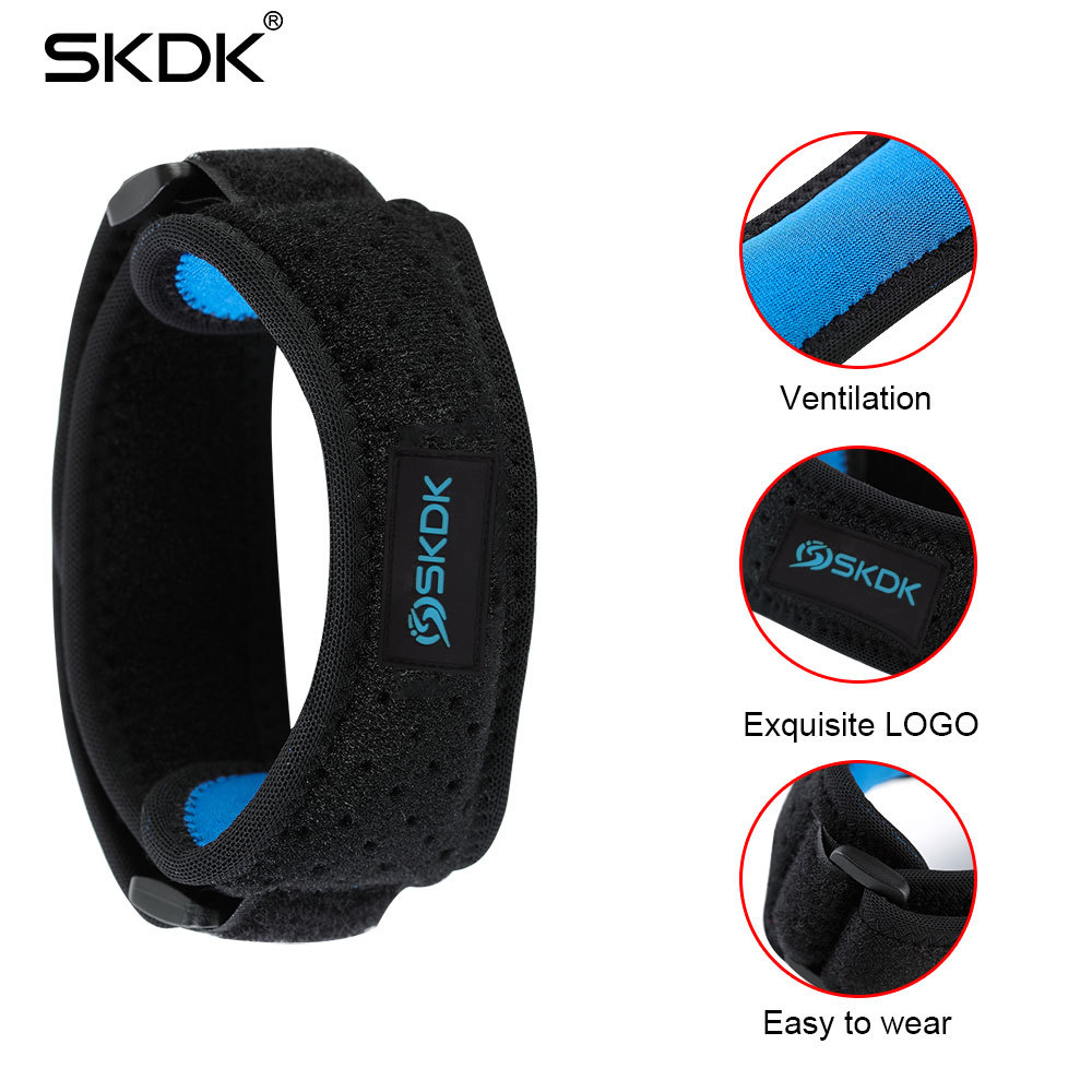 H14 1pcs Adjustable Knee Patellar Tendon Support Strap Band Knee Support Brace for Running basketball volleyball Sports Kneepad