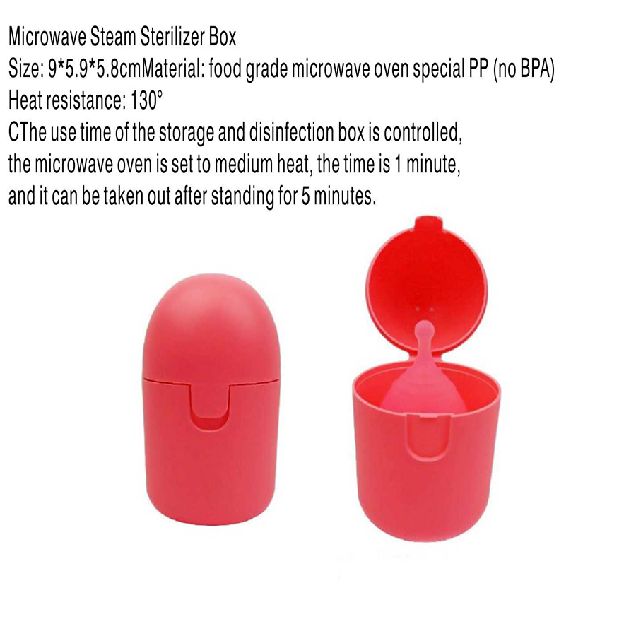 Silicone Menstrual Cup, Can Be High Temperature Sterilized Storage Box Female Menstrual Care Products Menstrual Cup (commodity: 1 menstrual cup + 1 menstrual cup disinfection storage box)