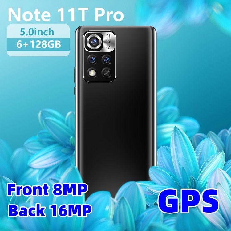 Note11T PRO Android smartphone 5.0 inch full screen front 8MP back 16MP 6GB + 12GB face id 3800mAh smart phone CRRSHOP high-quality GPS navigation fingerprint unlock high definition mobile phone 