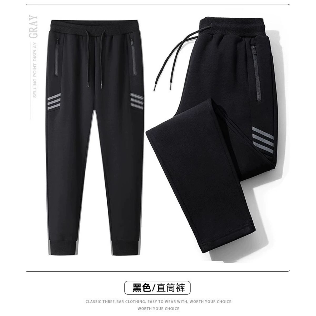 Outdoor men's multi pocket work pants, sturdy cotton casual workwear, long pants, youth
