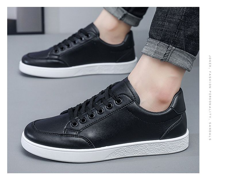 2024 autumn new men's shoes street board shoes Male Korean version student men's small white shoes Fashion casual shoes Fashion shoes G138