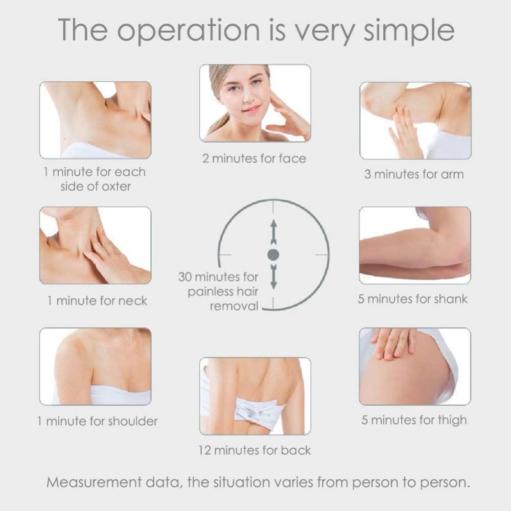 Bread style laser hair removal device IPL household women's shaving strong pulse hair removal device electric hair removal device