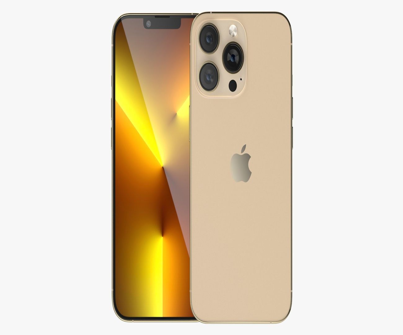 [Surprise promotion]Refurbished Apple iPhone 13 Pro Max 128GB|256GB|512GB-Fully Unlocked Limited Time SaleGold