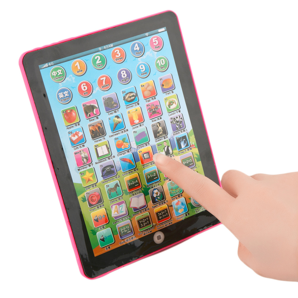 Tai Yi Toy Tablet English chinese Computer Laptop Kids Early Learning Education Electronic Early Machine