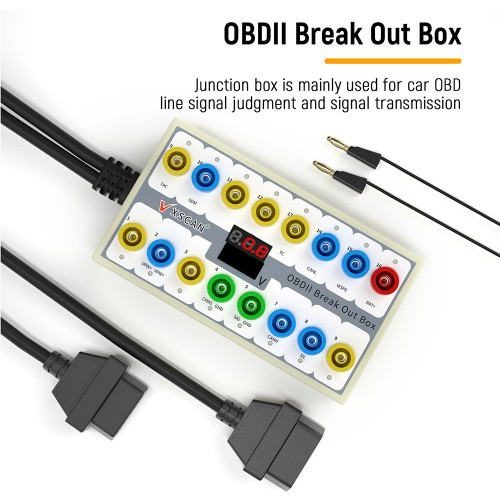 OBDII Protocol Detector Automotive ECU Programming OBD2 Protocol Detector Junction Box