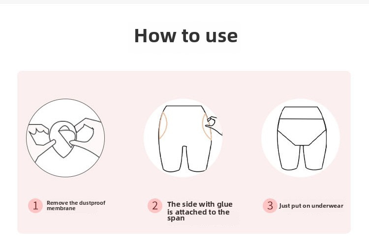 Self-adhesive silicone hip padding with water drop shape. Slimming and showing a thin waist, highlighting the waist-hip ratio. Hip padding for thickening and shaping.