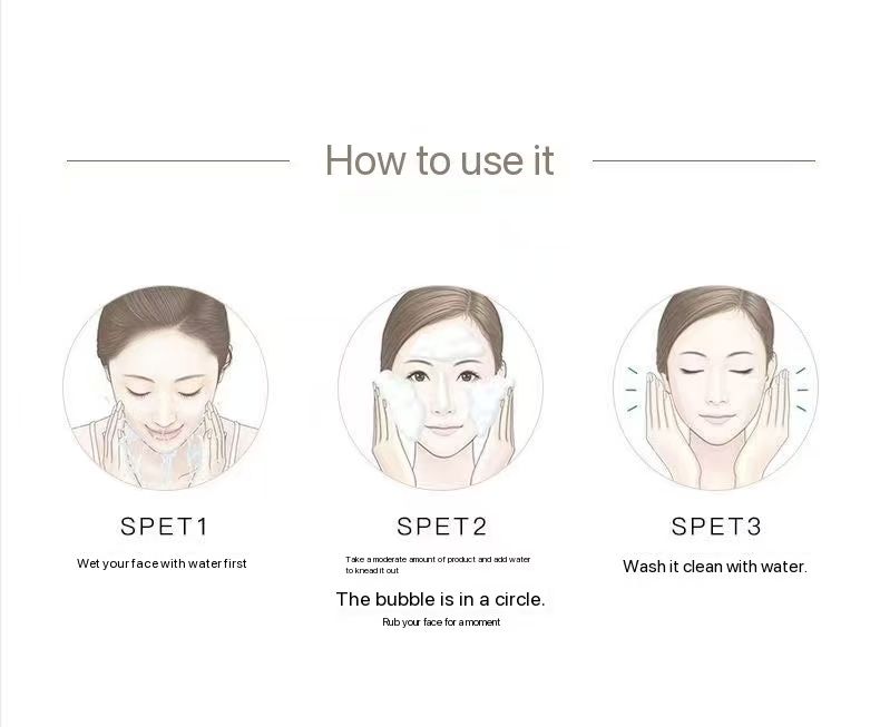 Image Beauty Hyaluronic Acid Moisturizing Moisturizing Cleansing Cream Cleansing Cream Soft Skin Cleansing Cream