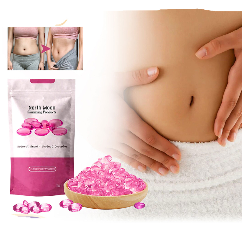 North Moon Fish Oil Body Shaping Soft Capsule Tightens Skin, Abdominal Fleece, Body Shaping and Slimming Care Soft Capsule Beauty Health