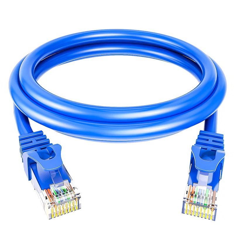 Cables Direct Online Cat6 2/5/10M Network Ethernet Patch Cable, 550Mhz Internet Wire, Compatible with PC, Laptop, Modem, Router, TVs, Printer Cord, Consoles for Home and Office, Blue