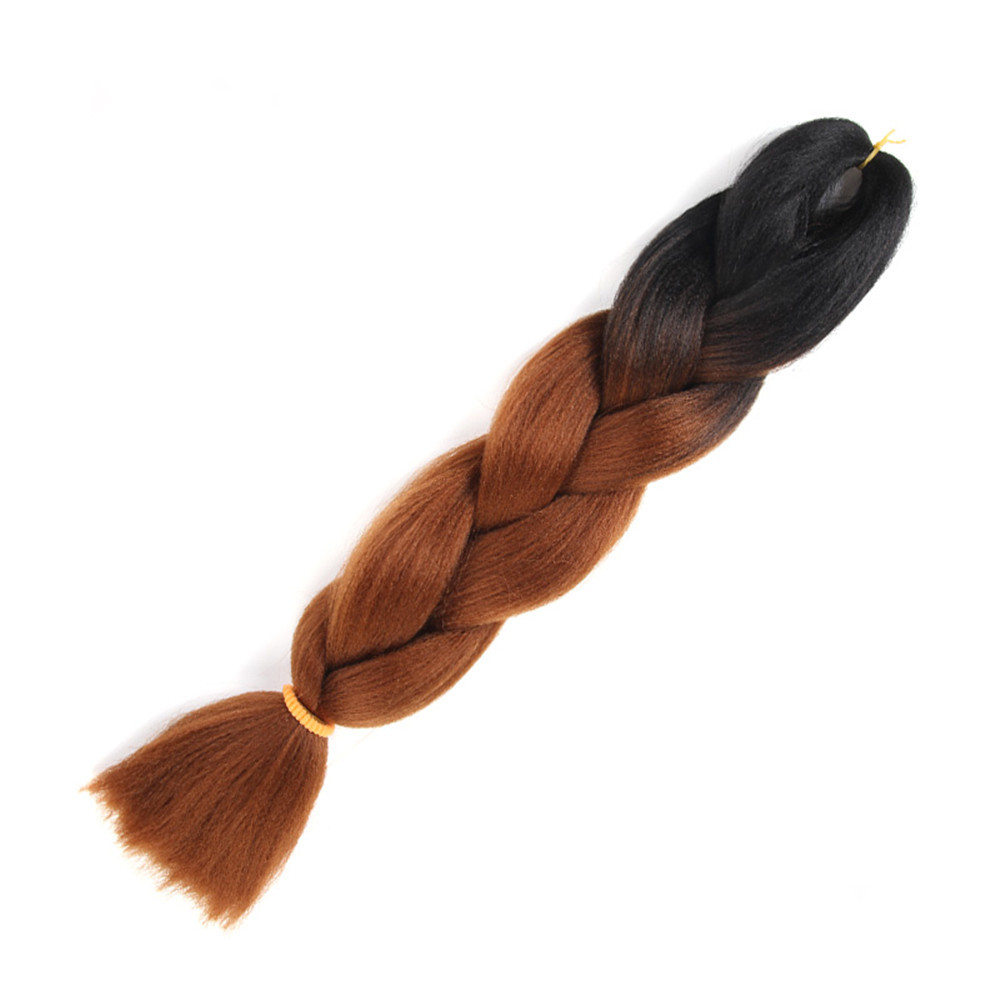 24inch Synthetic Jumbo Gradient Color Braids Women Hair Ectension 100g/pcs