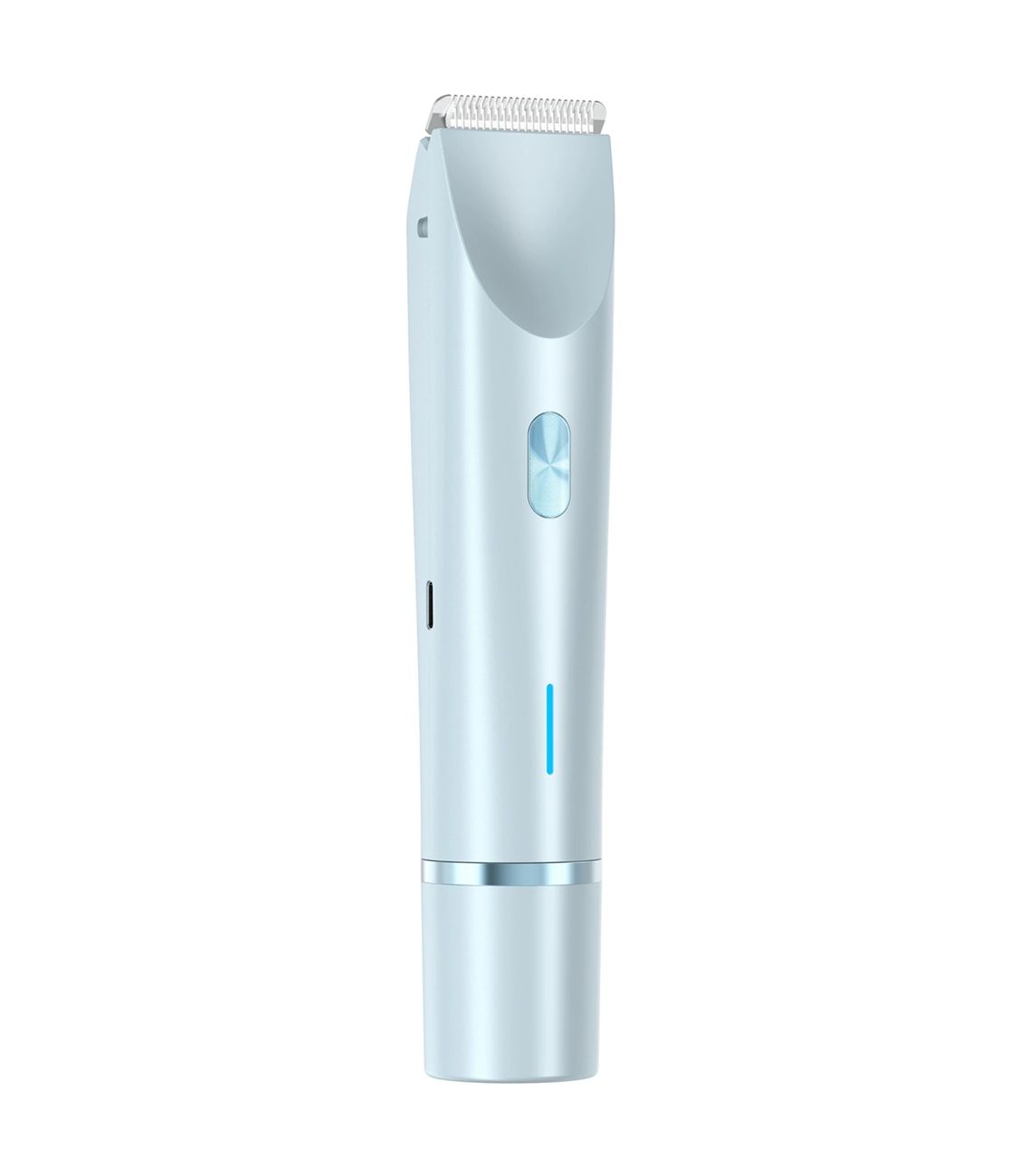 Epilator Women's Depilatory Device Double Head Shaver Private Parts Trimmer Anti-scratch Digital Display Electric Shaver Women's EpilatorSky blue