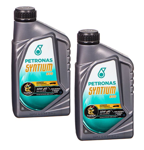 Petronas Syntium 800 10W40 1 Litre Engine Oil Plastic Bottle