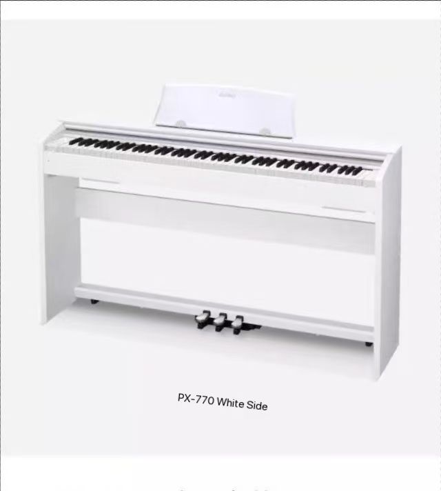 Casio PX-770 Black vertical piano professional performance training heavy hammer 88 key electric pianoWhite