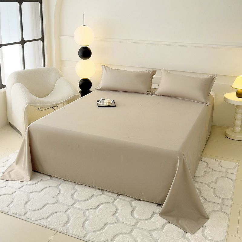 120*230cm ,150*230cm,180*230cm,220*230cm,230*250cm,Bed Sheet pillowcase Aloe vera cotton, washed cotton, bed sheets, plain brushed wool CRRSHOP 48*74cm pillow case free shipping